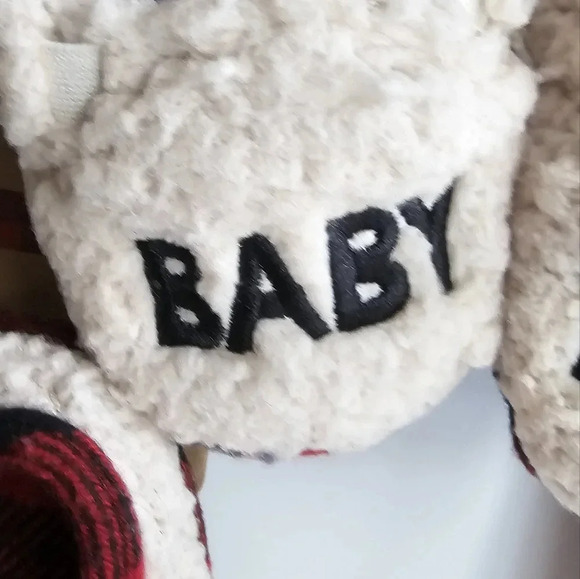 Christmas Dearfoams Family Slippers Baby 3-6 months Lil 2-3 years Papa Bear 10" - Picture 3 of 7